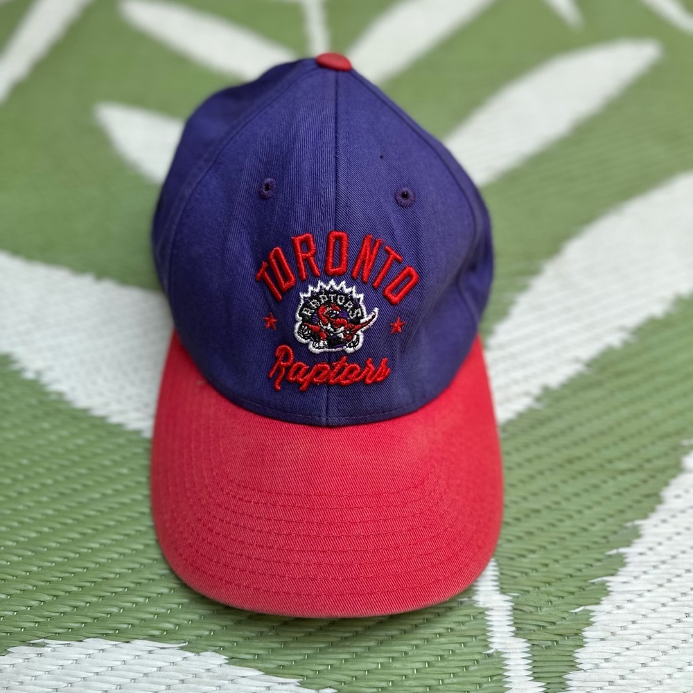 Vintage Toronto Raptors Hat, Adidas, NBA Official